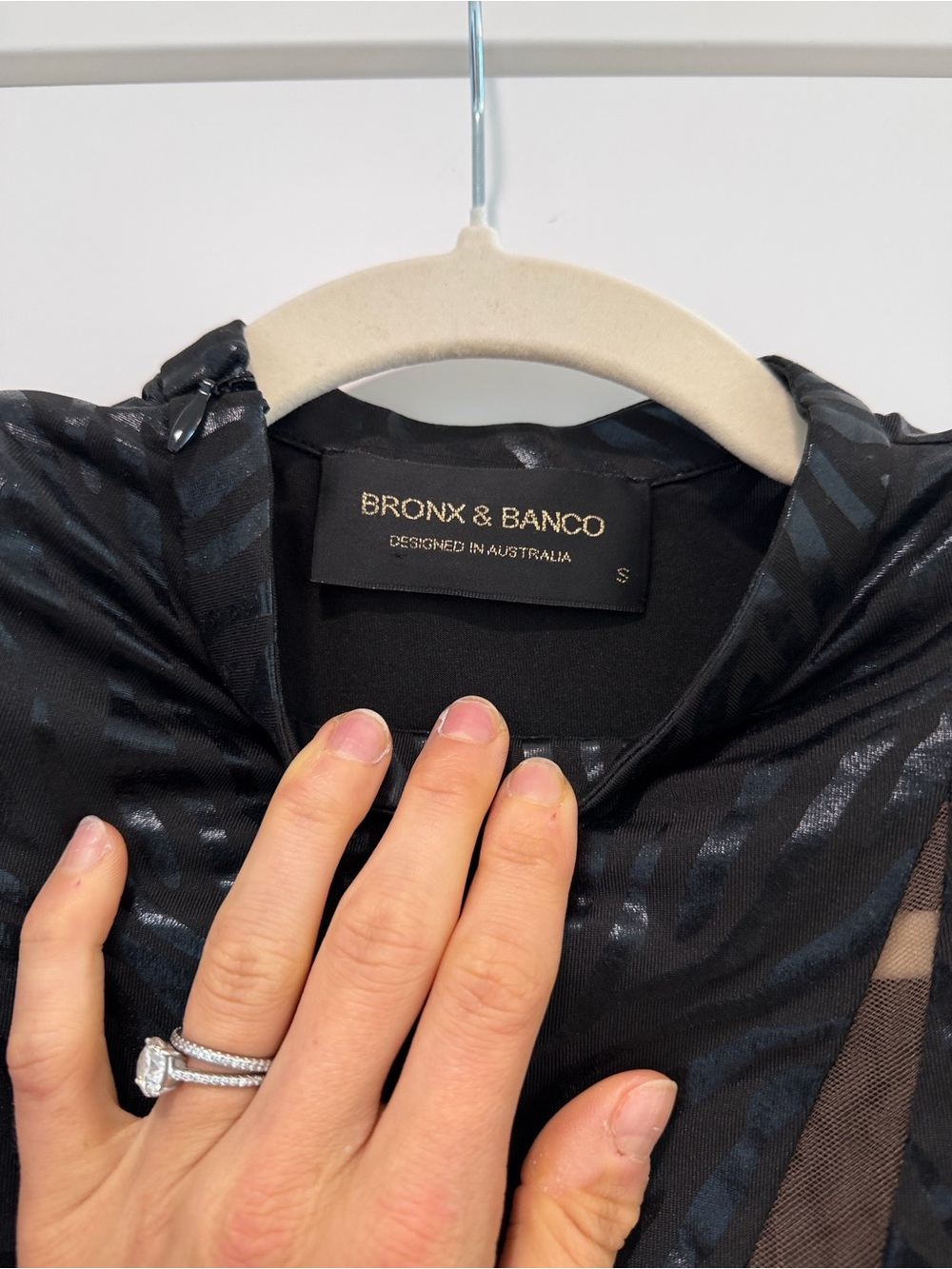 Bronx & Banco Ricky Zebra Gown - Picture 5 of 5